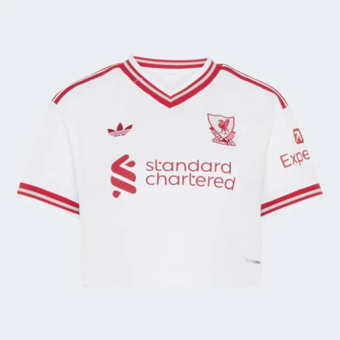 adidas Women Liverpool FC 26/27 Away Jersey Crop