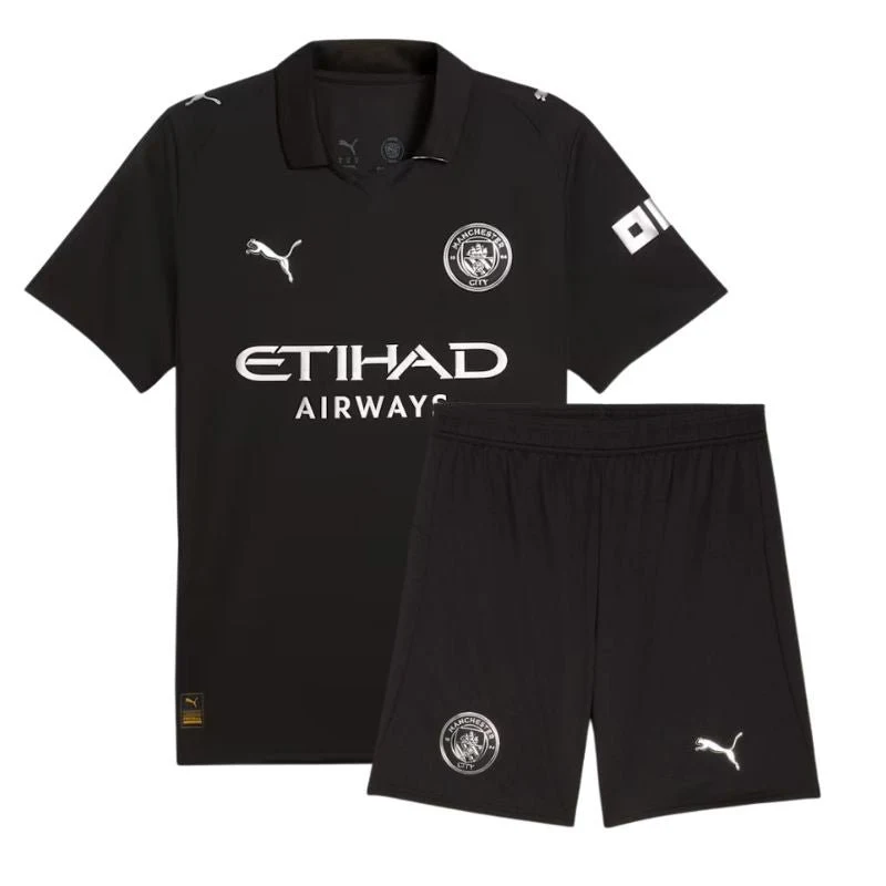 Manchester City 25/26 Away Kids
