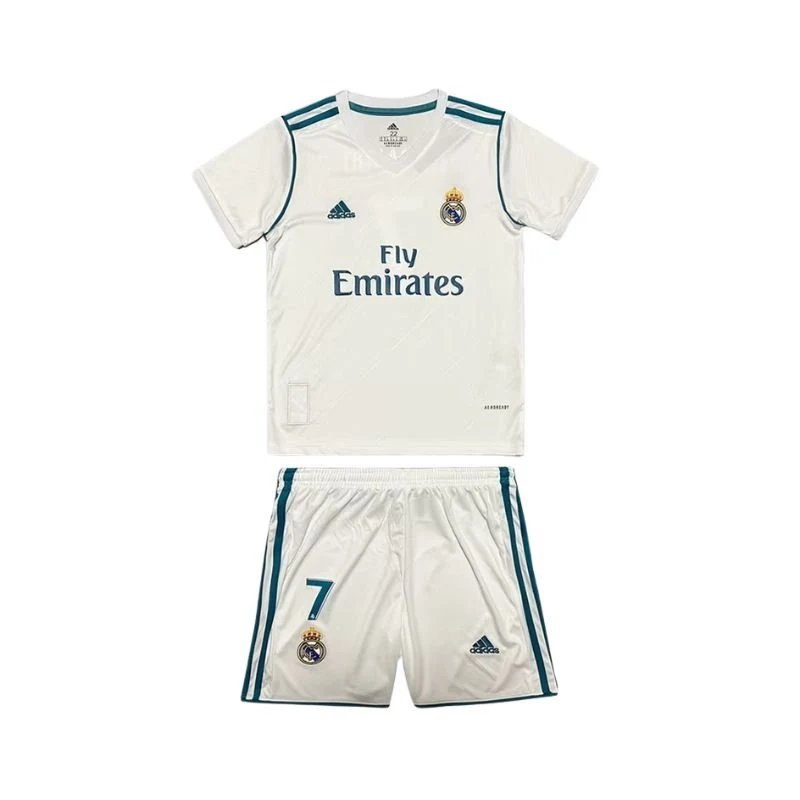Real Madrid 2017/18 Home Kids