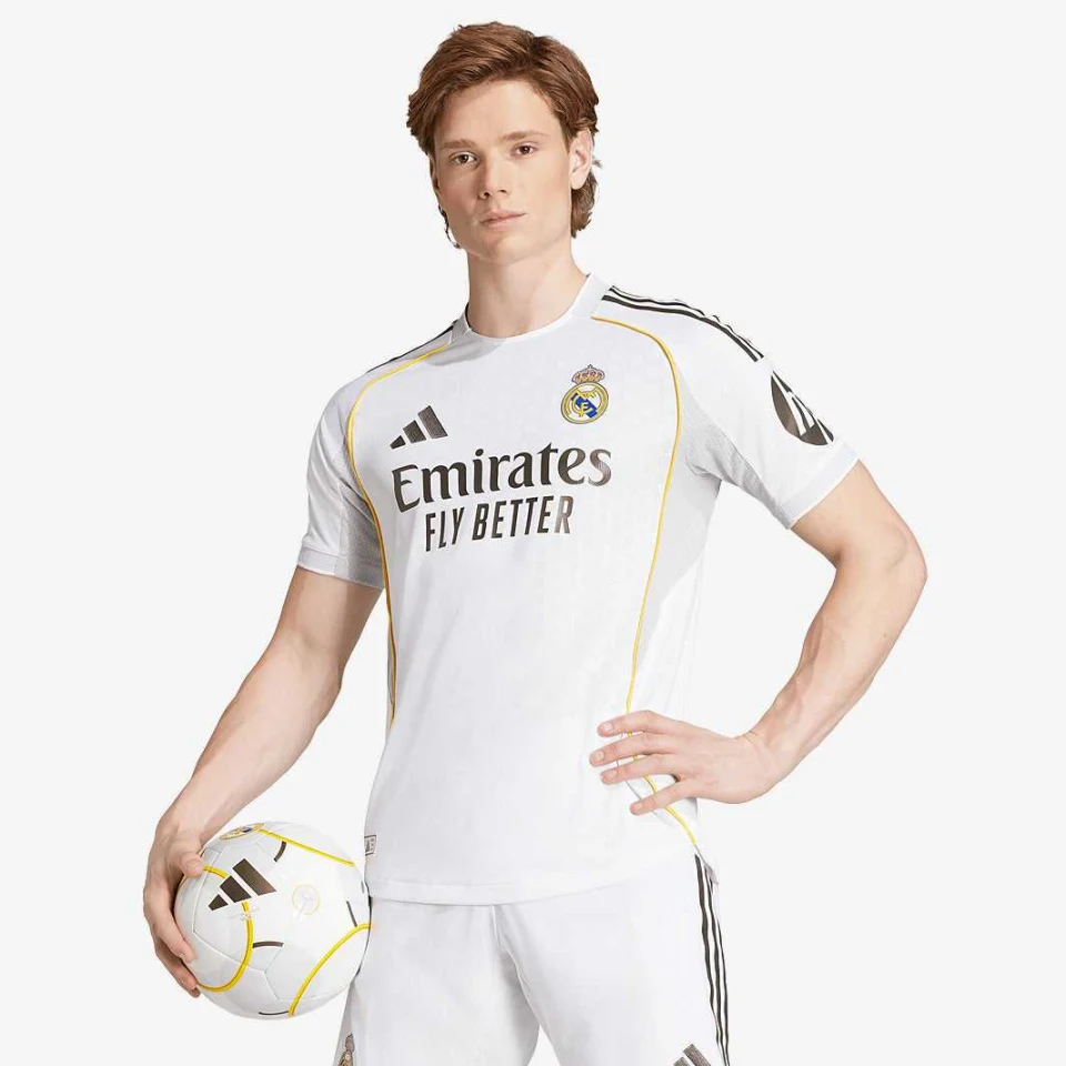 adidas Real Madrid 25/26 Home Shirt - Player version